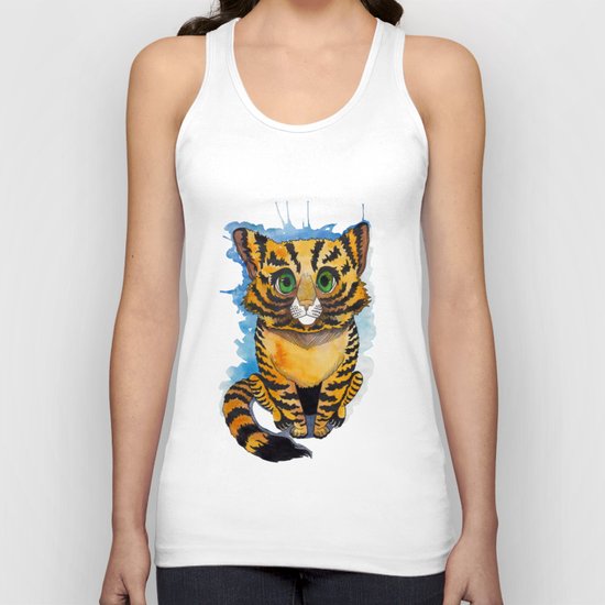 Kitten Unisex Tank Top