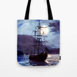 “The Jolly Roger” by Alice B Woodward Tote Bag