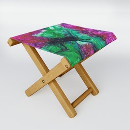 watermelon tourmaline Folding Stool