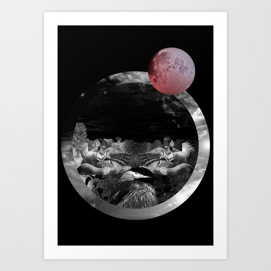 Echo the sun Art Print