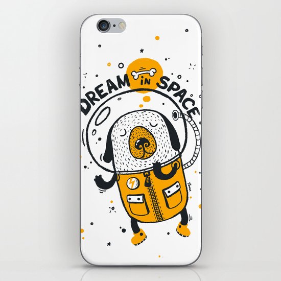 Dream in space iPhone & iPod Skin