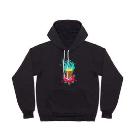 TORCHED ROSE Hoody