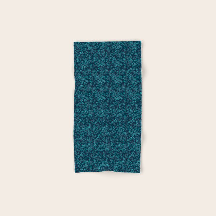 Peacock blue sales hand towels