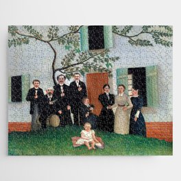 Henri Rousseau - The Family Jigsaw Puzzle