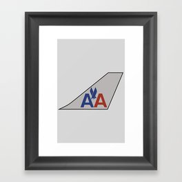 American Airlines Framed Art Print