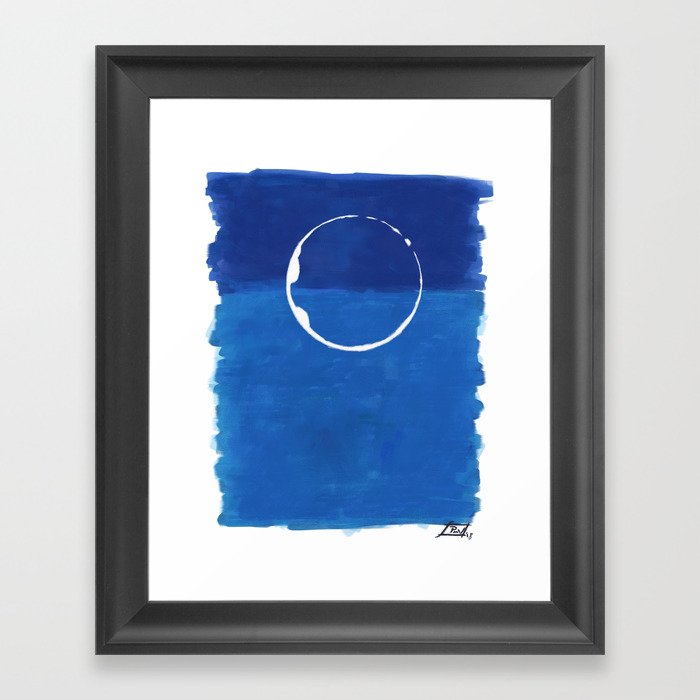 night Framed Art Print