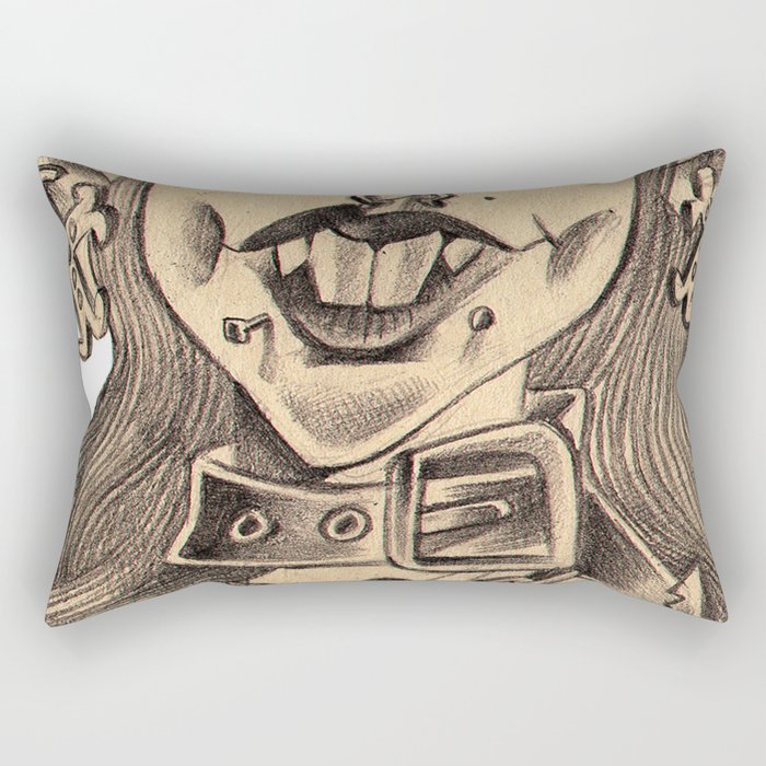 Teeth Rectangular Pillow