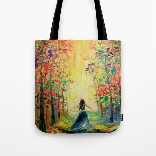 towards the sun Tote Bag