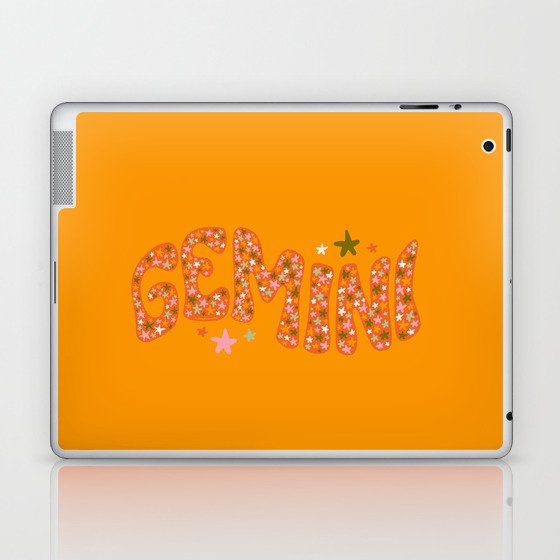 Starry Gemini Laptop & iPad Skin