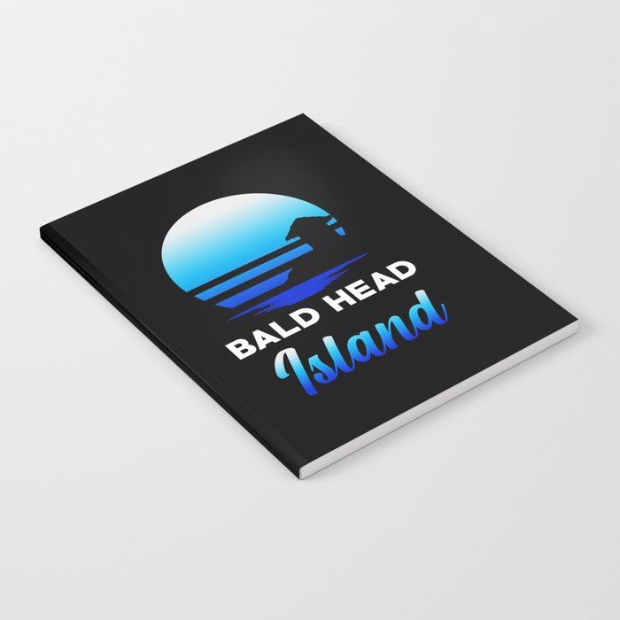 Bald Head Island Retro Souvenir Notebook