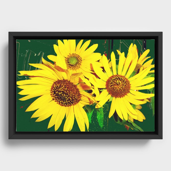 Sunny Day Framed Canvas