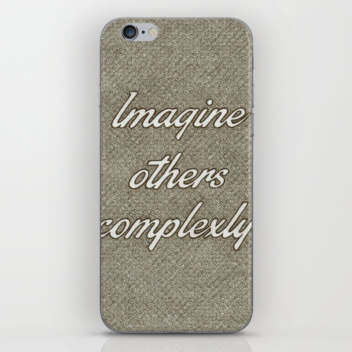 Imagine Others Complexly iPhone Skin