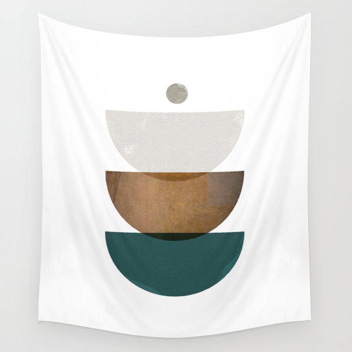Abstract Shapes 1 Wall Tapestry