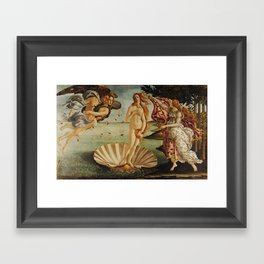 The Birth of Venus by Sandro Botticelli Framed Art Print