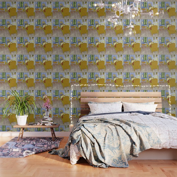 Vincent Van Gogh Bedroom In Arles Wallpaper By Alexandra Arts