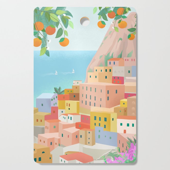 Amalfi Coast, Italy Cutting Board