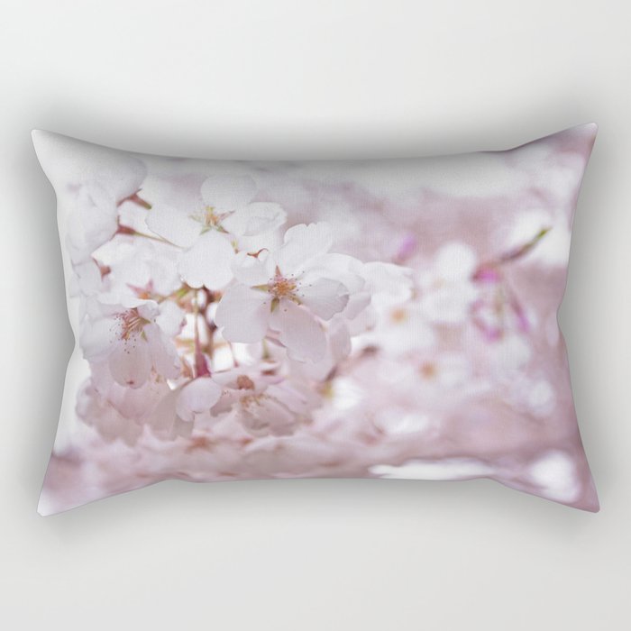 High Park Cherry Blossoms on May 11th, 2018. V Rectangular Pillow