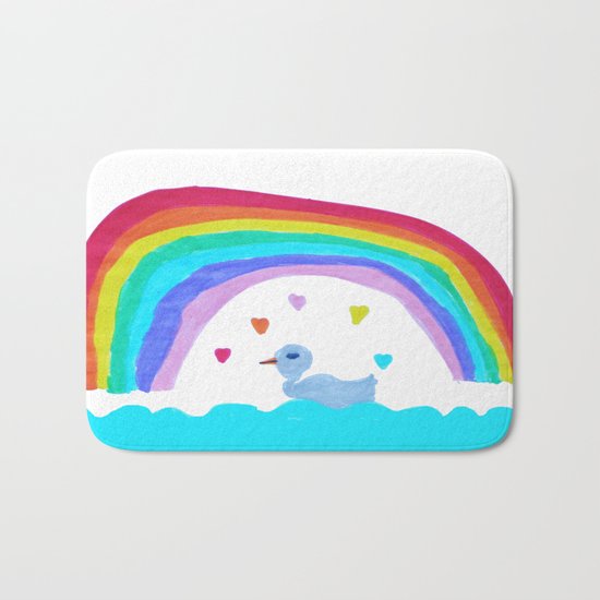RAiNBOW DUCK Bath Mat