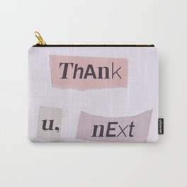 thank you next - Ariana - white Carry-All Pouch