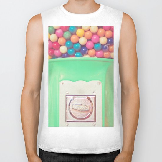 Happy Bubblegum Biker Tank