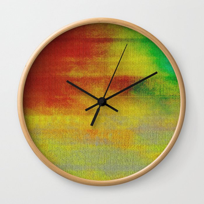#1 RYGB Wall Clock