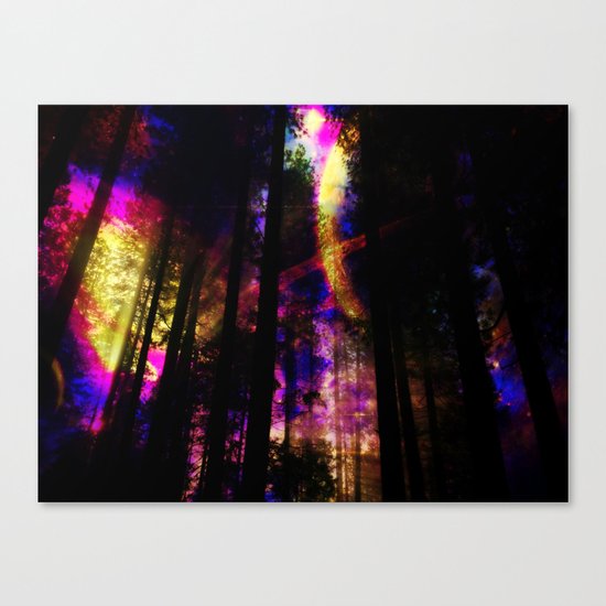 close your eyes and dream with me Canvas Print