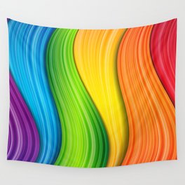 Colorful Rainbow Wall Tapestry