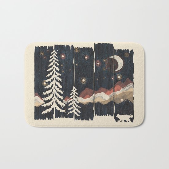 A Starry Night in the Mountains... Bath Mat