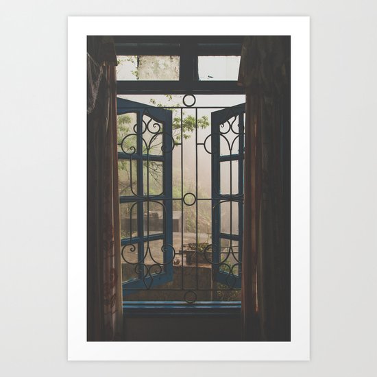 Window Views III Art Print