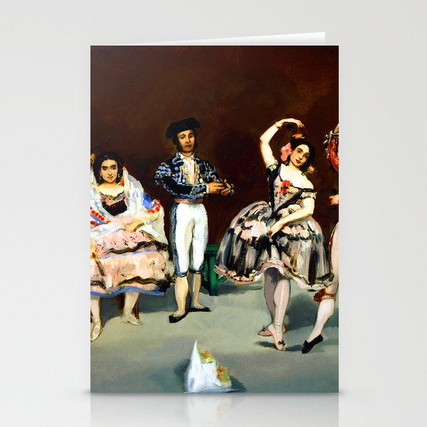 Edouard Manet Spanish Ballet Stationery Cards