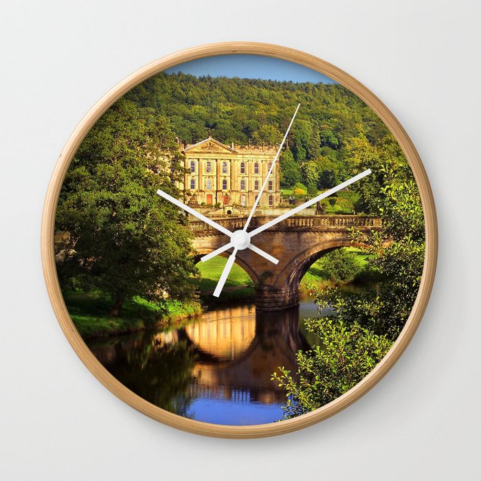 Chatsworth House Wall Clock