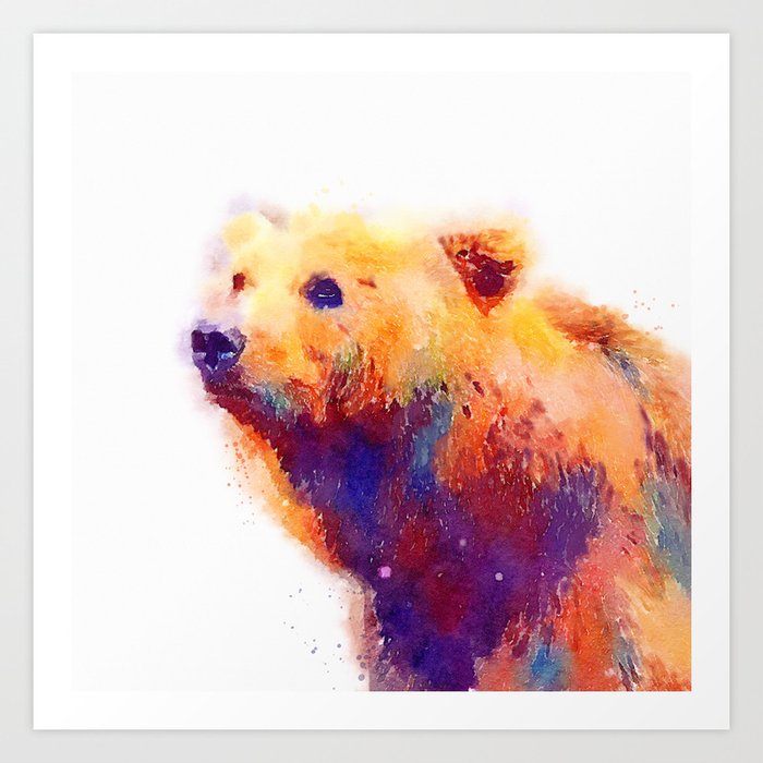 The Protective - Bear Art Print