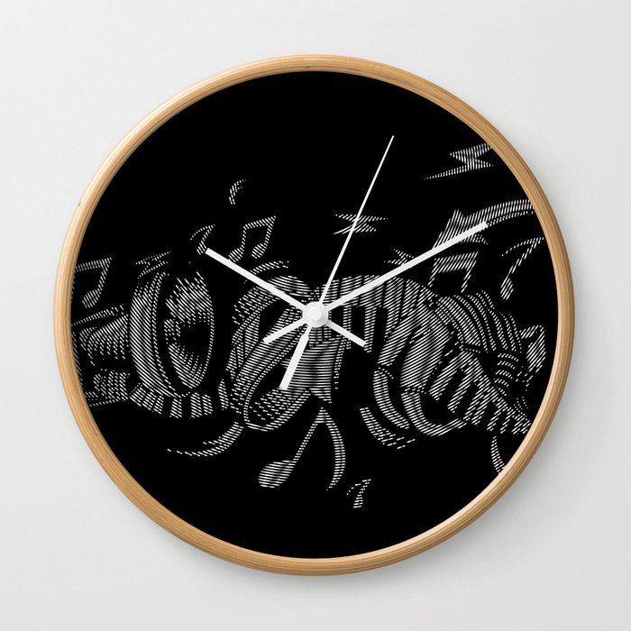 music Wall Clock
