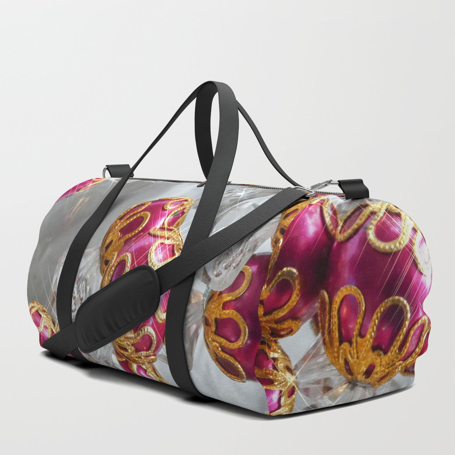 sparkle duffle bag