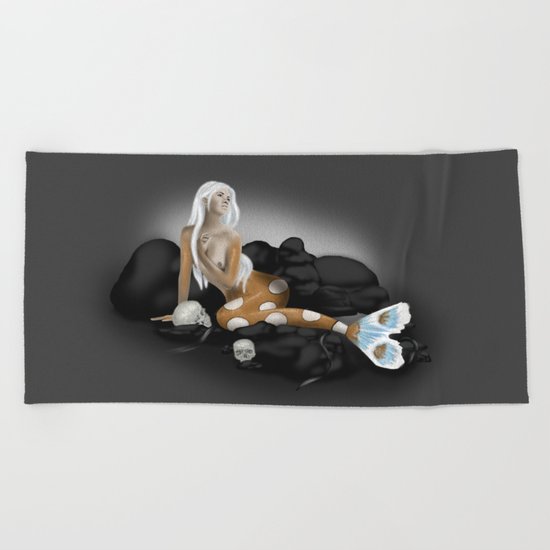 Dangerous Beauty Beach Towel