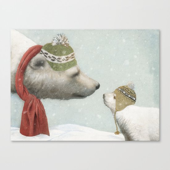 First Winter Canvas Print