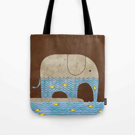 Thirsty Elephant - colour option Tote Bag