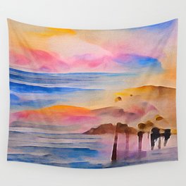 California Dreamers Wall Tapestry