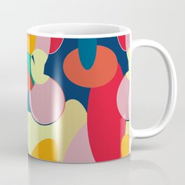 Cheerful Composition of Colored Circles Coffee Mug