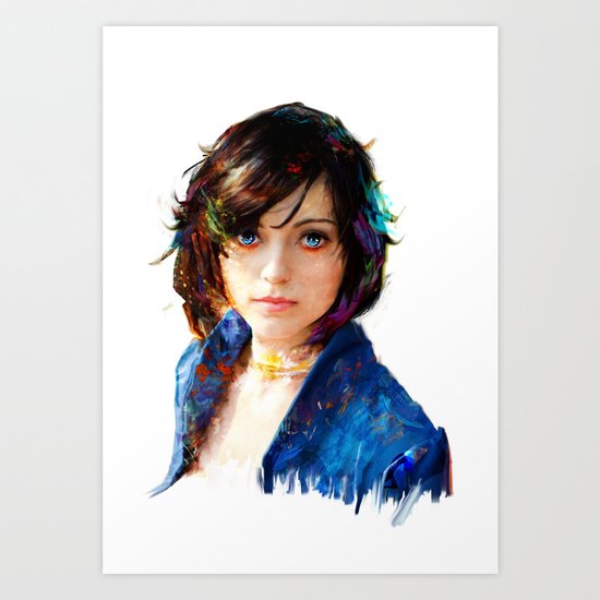 Elli Art Print
