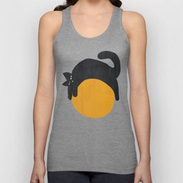 Cat with ball Tank Top