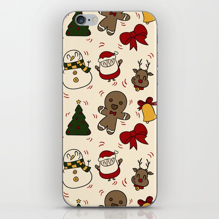 Christmas Pattern iPhone Skin