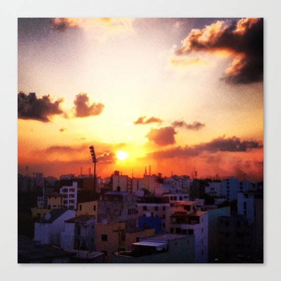 Beautiful Concrete Canvas Print