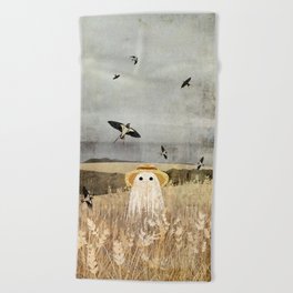 Walter and the Sky dancers Beach Towel