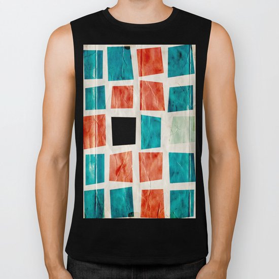 tiles Biker Tank