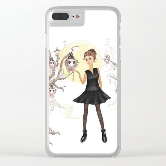 Bats Clear iPhone Case