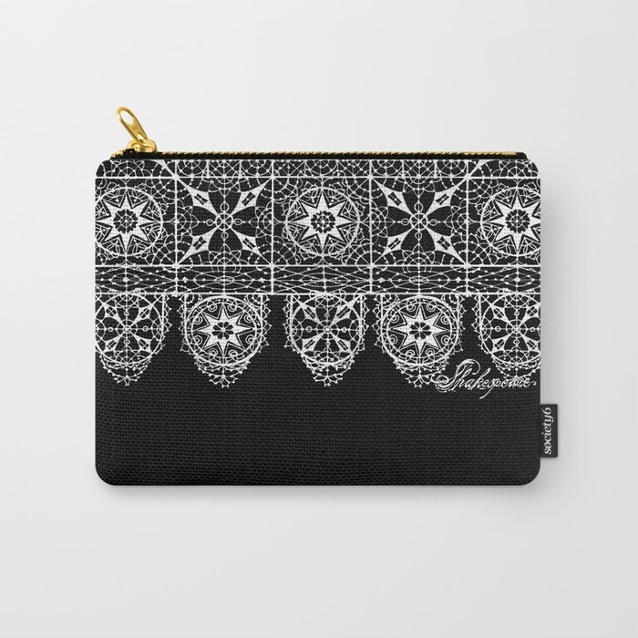 Shakespeare's Lace Carry-All Pouch