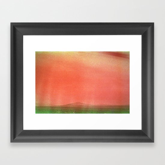 The Range Framed Art Print