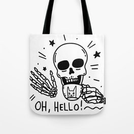 Morning Coffee Time Tote Bag