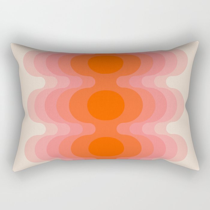 Strawberry Echo In Rectangular Pillow